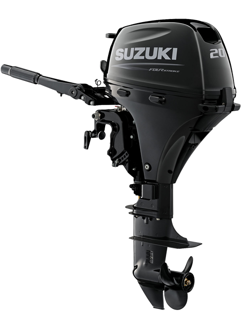 State of the art portable outboards DF20 tiller outboards