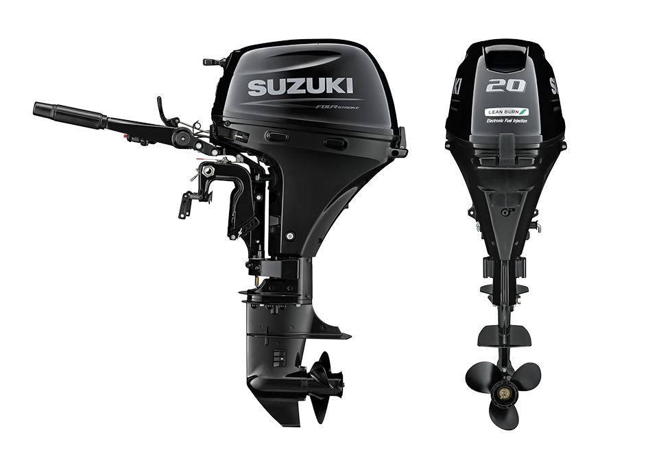 The World’s First portable outboards in class designed with Lean Burn and Battery-less Fuel Injection