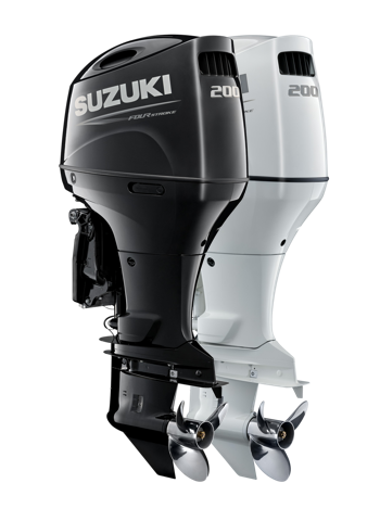 advanced four-cylinder technology suzuki DF200A outboard