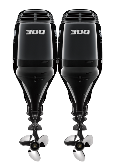 Dual engine performance DF300AP for sale queensland