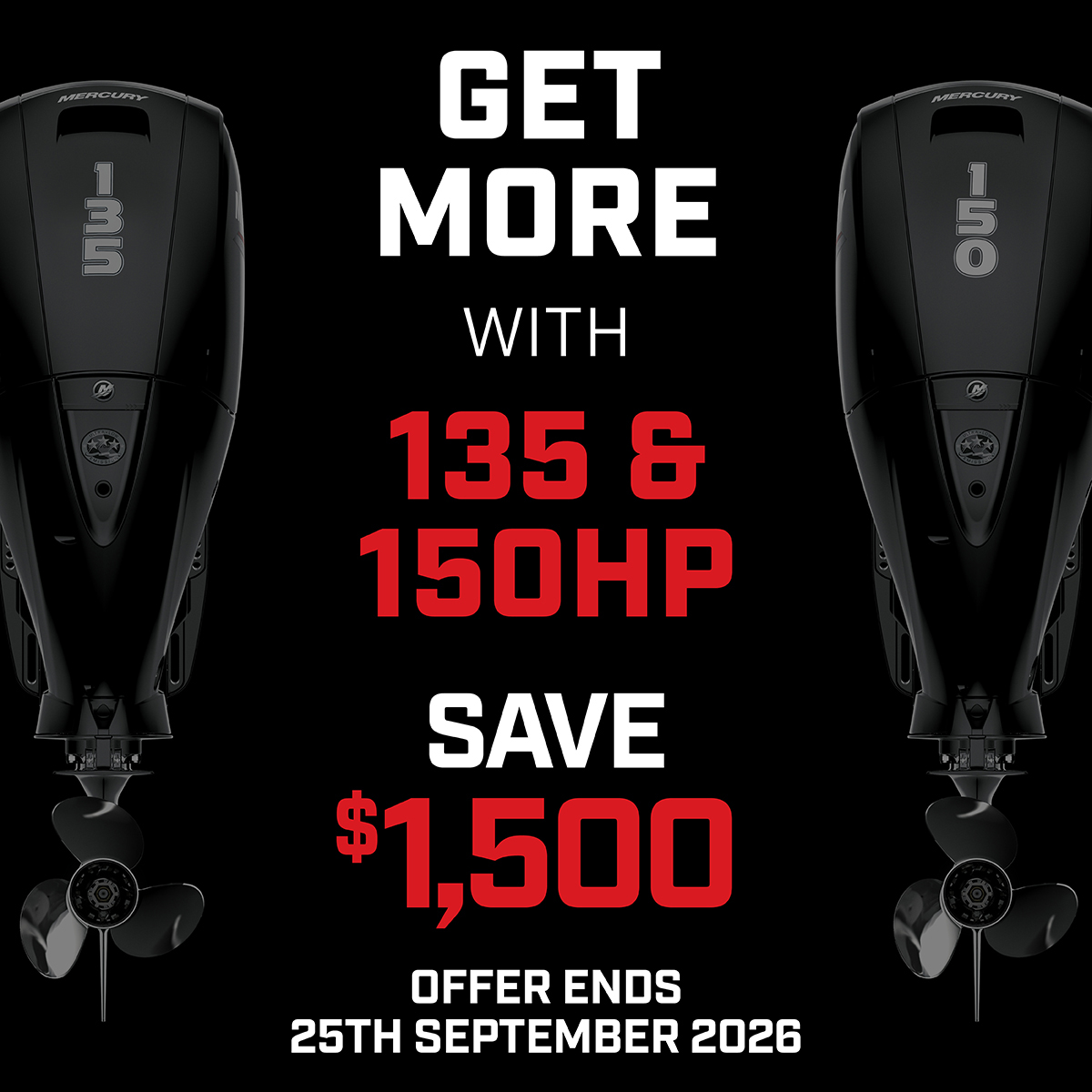 mercury outboard promo banner