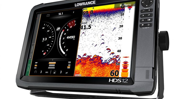 Lowrance touch displays offer fully integrated Mercury engine data