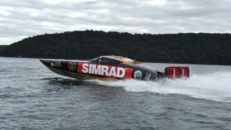 SIMRAD® sponsorship supports Australian Offshore Superboat Championship racers